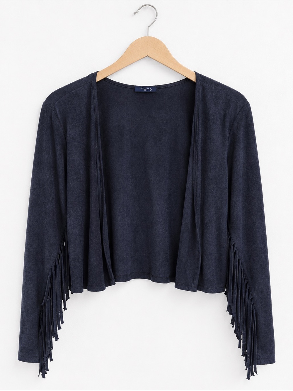 NWOT SHOPWTD Open-Front Fringe Women's Cardigan